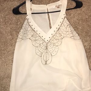 Embroidered top